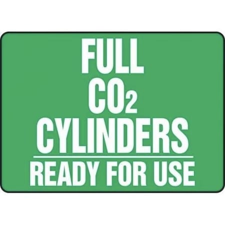 Accuform CYLINDER  COMPRESSED GAS SIGN MWLD516XV MWLD516XV